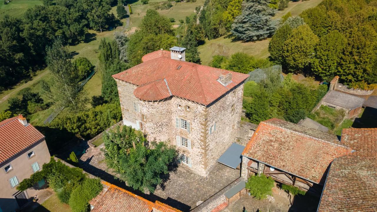 Chateau Du Chambon Cerzat Exteriör bild